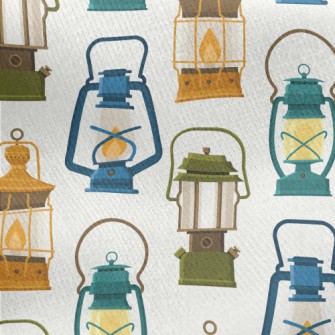 Portable Camping Light Jersey Backed Fleece