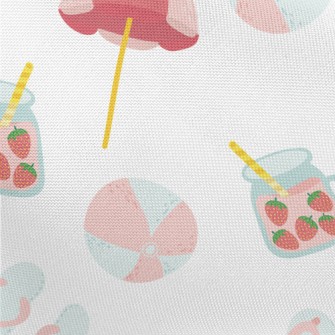 Beach Ball Umbrella Juice Pongee