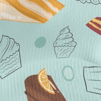 Strawberry Chocolate Cake Stretch Jersey