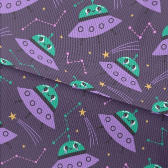 Cute Eyes UFO Waterproof Oxford