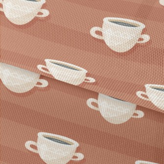 Warm And Delicious Coffee Waterproof Oxford