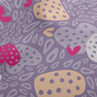 Love Drops Athletic Mesh Flat Back