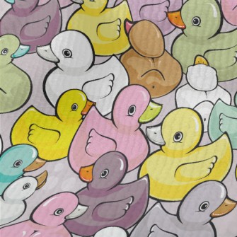 Dense Colorful Ducklings Terry
