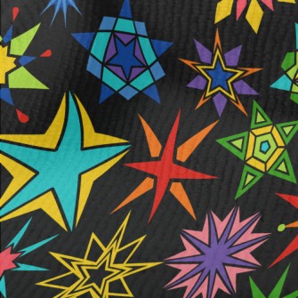Various Star Designs Terry