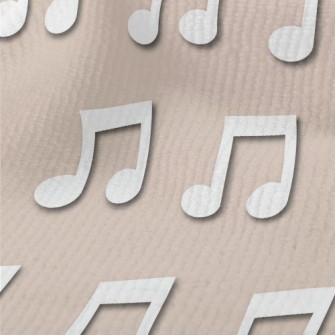 Simple White Musical Note Terry