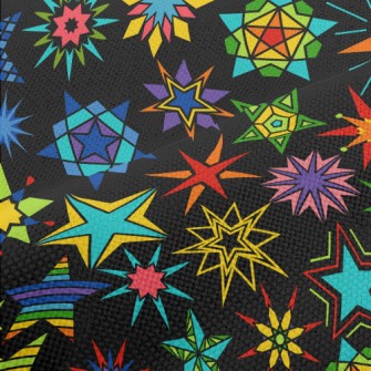 Various Star Designs Performance Linen