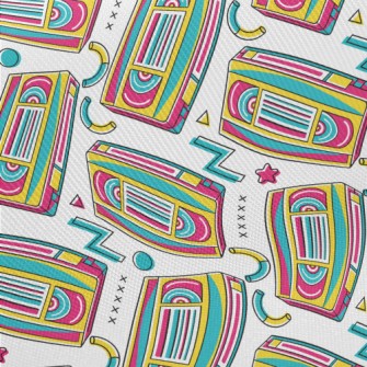 Rainbow Videotape Twill