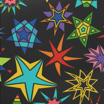 Various Star Designs Twill