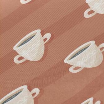 Warm And Delicious Coffee Twill