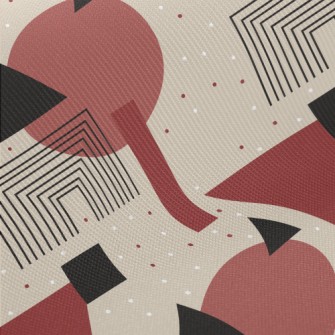 Triangle Square Geometry Twill