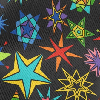 Various Star Designs Standard Corduroy