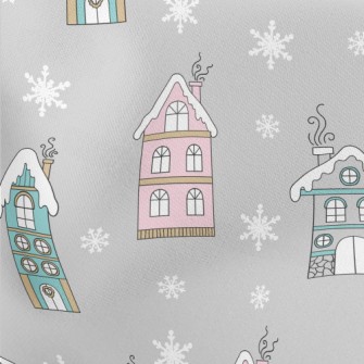 English Cottage In The Snow Stretch Ponte