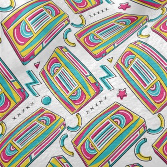 Rainbow Videotape Minky