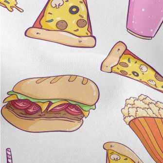 Cheese Pizza Popcorn Lightweight Performance Linen