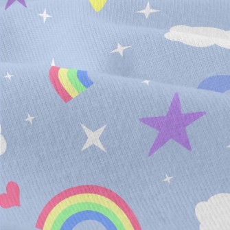 Shining Stars Moon Clouds Modern Jersey