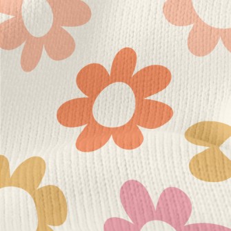 Colorful Sunflowers Stretch Jersey