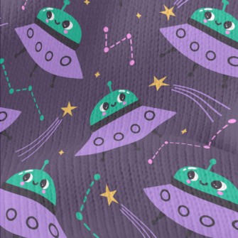 Cute Eyes UFO Stretch Jersey