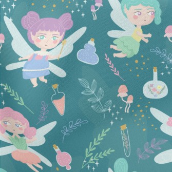 Pretty Fairy Lightweight Cotton Poplin