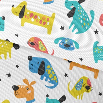 Funny Pattern Puppy Waterproof Oxford