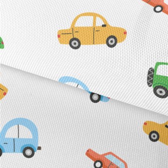 Colorful Car Graffiti Waterproof Oxford