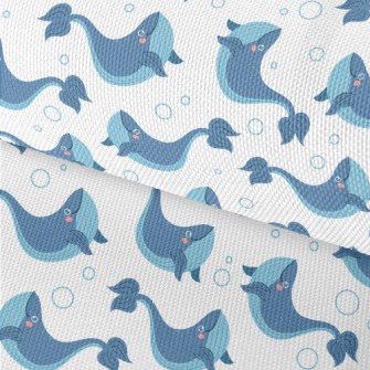 Lively And Cute Whale Waterproof Oxford