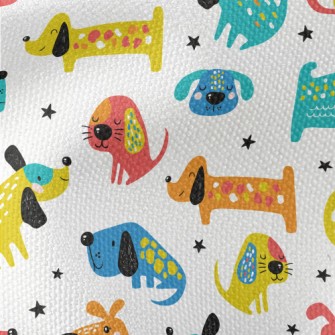 Funny Pattern Puppy Waterproof Canvas