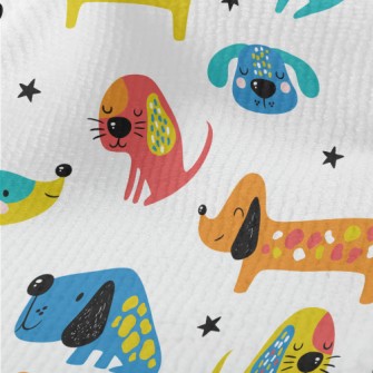 Funny Pattern Puppy Terry