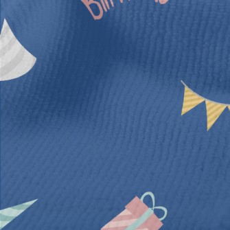 Blue Birthday Background Terry