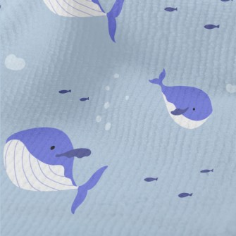 Whale Family Undersea Terry