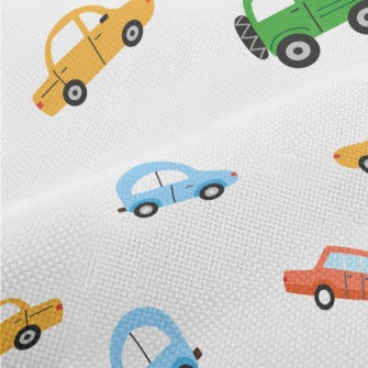 Colorful Car Graffiti Performance Linen