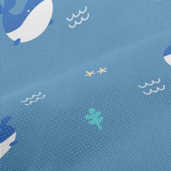 Cute Whale Pattern Performance Linen