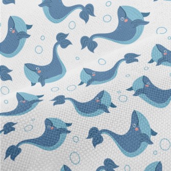 Lively And Cute Whale Performance Linen