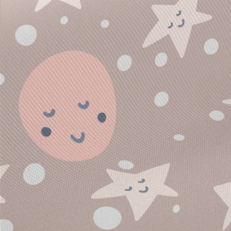 Smiling Star Graffiti Twill