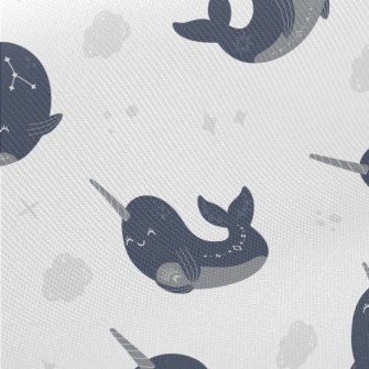 Happy Constellation Narwhal Twill