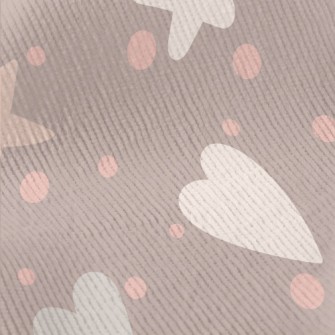 Heart And Star Graffiti Standard Corduroy