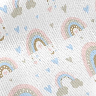 Rainbow Cloud Decoration Standard Corduroy
