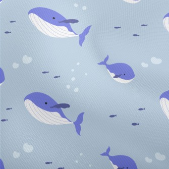 Whale Family Undersea Dobby