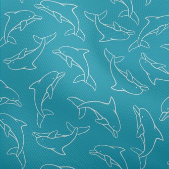 Hand Drawn Dolphin Dobby