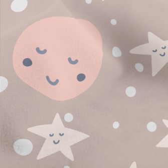 Smiling Star Graffiti Micro Fleece