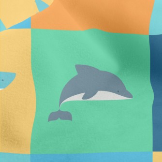 Marine Mammals Micro Fleece