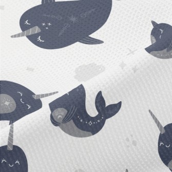 Happy Constellation Narwhal Piqué