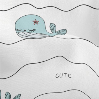 Starfish Headdress Whale Lightweight Performance Linen