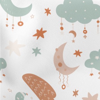 Bohemian Sky Lightweight Cotton Poplin