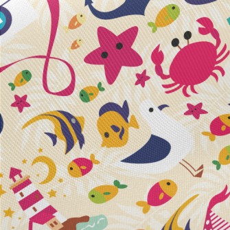 Ocean Sightseeing Tours Midweight Cotton Poplin