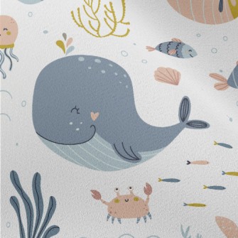 Happy Sea Animals Chiffon