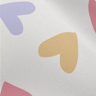 Colorful Love Pattern Chiffon