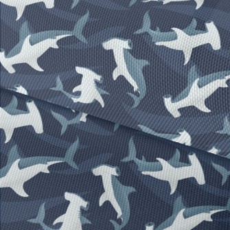 Cartoon Hammerhead Shark Waterproof Oxford