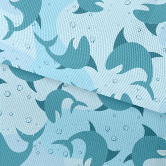 Angry Cartoon Shark Waterproof Oxford