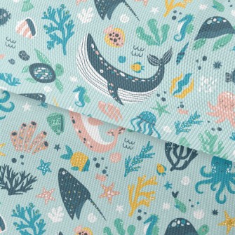 Colorful Underwater World Waterproof Oxford