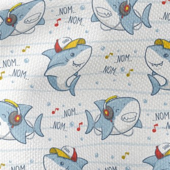 Cute Hip Hop Shark Waterproof Canvas